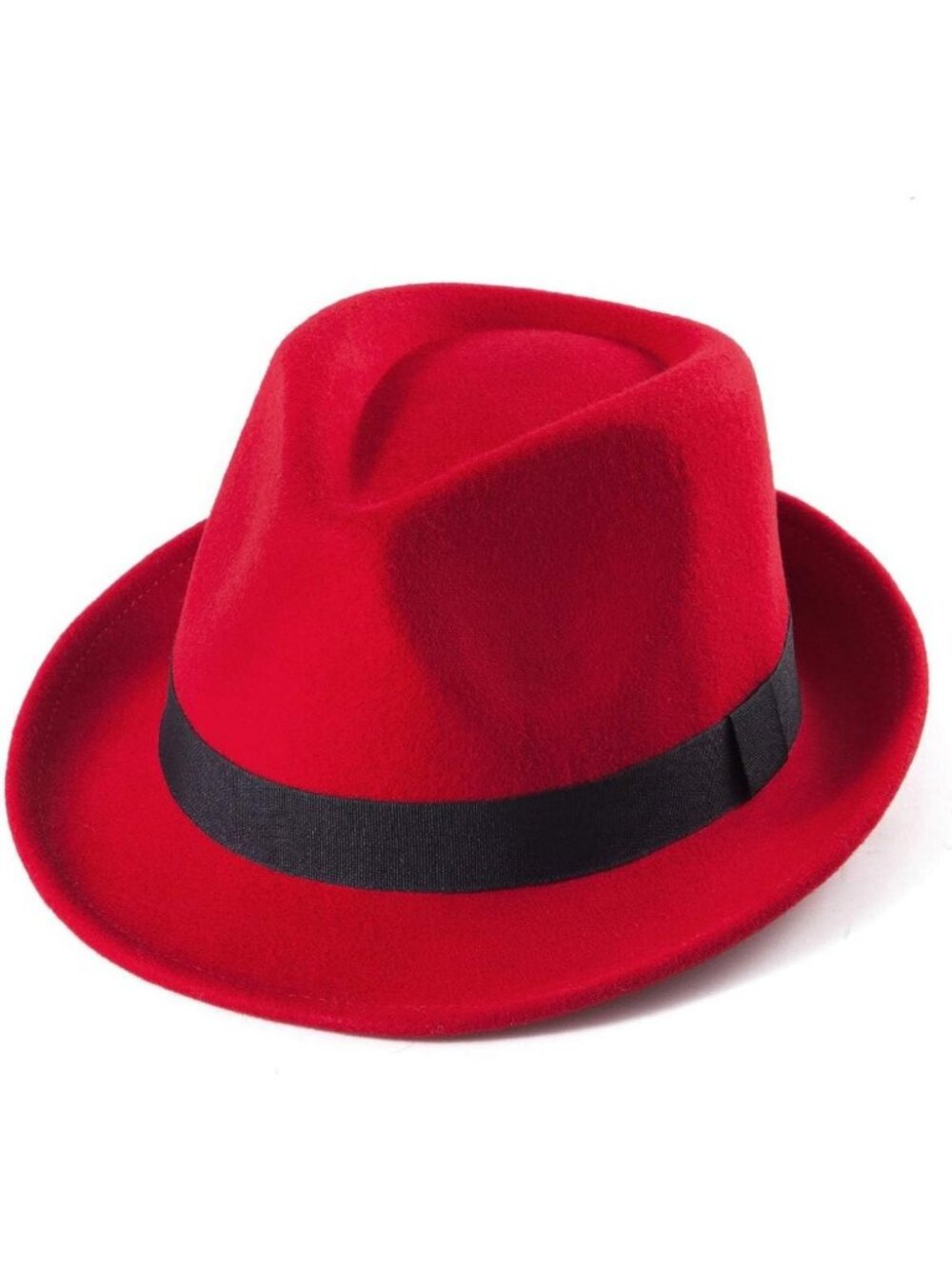 Stylish Straw Fedora Hat for Men & Women | 1920s Vintage Wool Panama Style